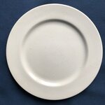 Bord Bitz Matte Cream 27cm [VERHUUR]