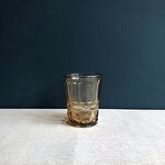 Water glass Solange amber