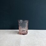 Water glass Solange pink