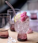 Sorrento glass pink