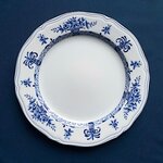 Anthiros plate 26,5 cm blue