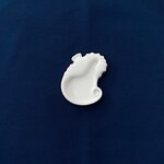 Seahorse plate 9,5 cm