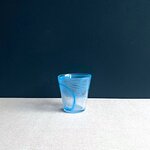 Glas Zephyrus blauw