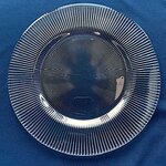 Luce glass plate 21 cm [RENTAL]