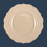 Bord Skalistos 28 cm beige [VERHUUR]