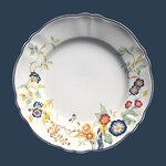Florentius plate 26,5 cm blue