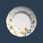Florentius plate 20,5 cm blue