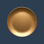 Serve Gold plate 17 cm