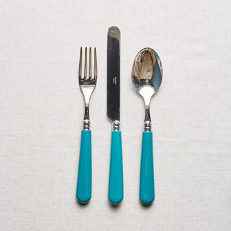 Helios Turquoise table fork