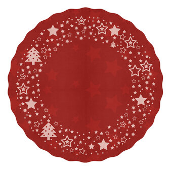 Placemat X-Mas red