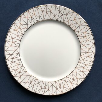 Cosmo Gold dessert plate [RENTAL]