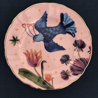 Little bird plate 20,5 cm