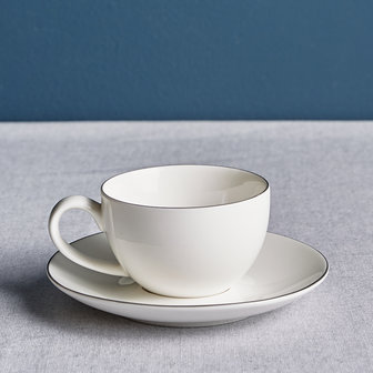 Edge espresso cup &amp; saucer