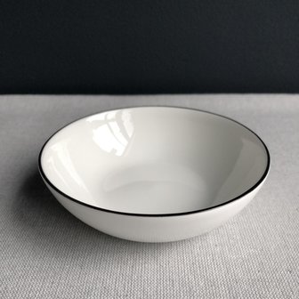 Ligne Noir bowl 11,5 cm