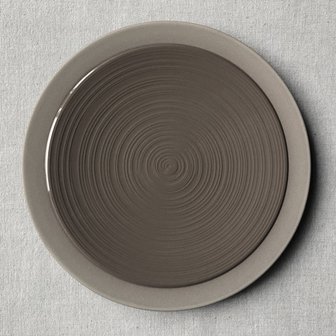 Bahia plate brown 23 cm