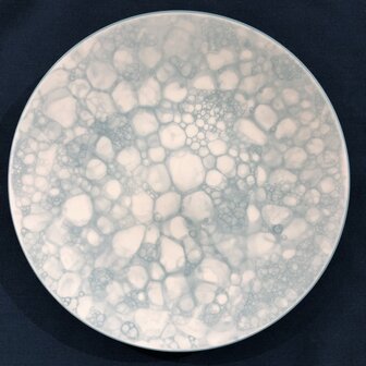 Bubble plate 27,5 cm turquoise