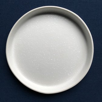 Bristol plate white 17 cm