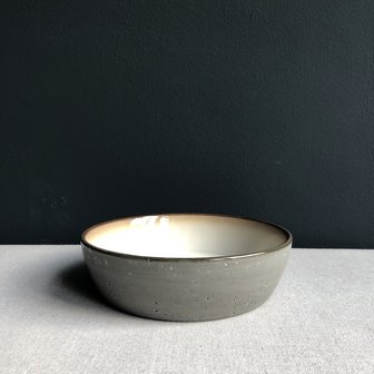 Bowl Bitz Grey/Cream 18 cm