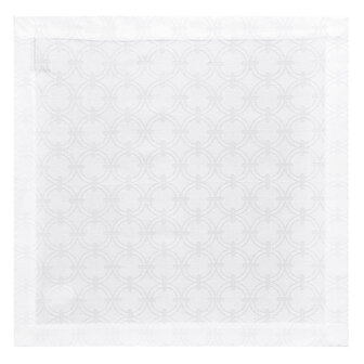 Anneaux White napkin