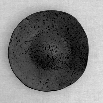 Stoneblack plate 21 cm