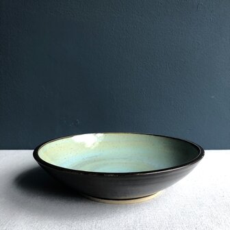 KAVW bowl green/black 21 cm