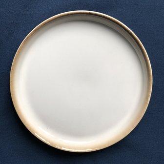 Bitz Cream/Cream plate 21 cm