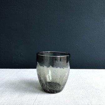 Glas Grey Crackle 25 cl