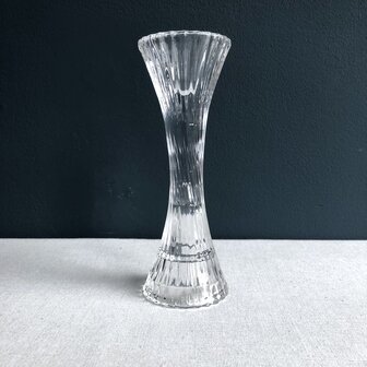 Candle holder glass 20 cm