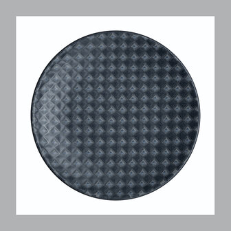 Charcoal Accent side plate