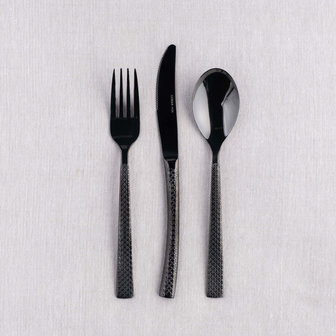 Hidraulic Black table spoon