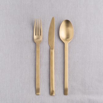 Spiga Gold table spoon