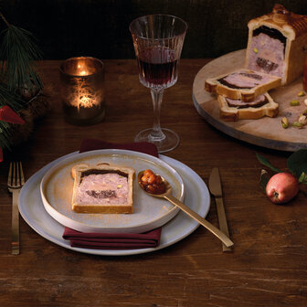 Spiga Gold table fork