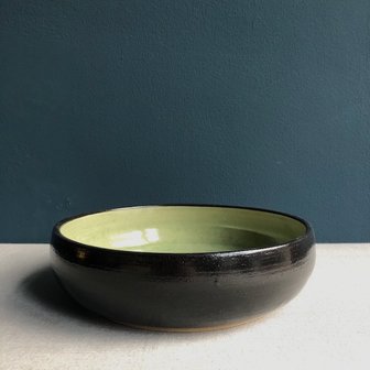 KAVW dish green/black 17,5 cm