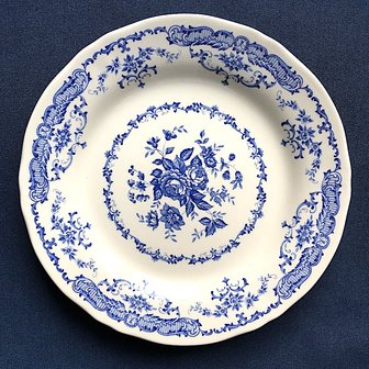 Rose Blue plate 20,7 cm