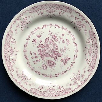 Rose Pink plate 20,7 cm
