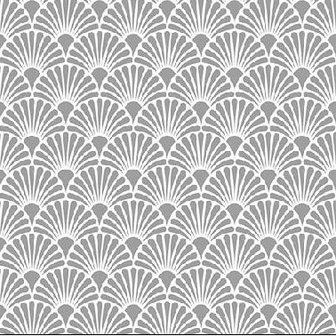 ArtDeco Gold cocktail napkin