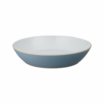 Impression pasta bowl blue