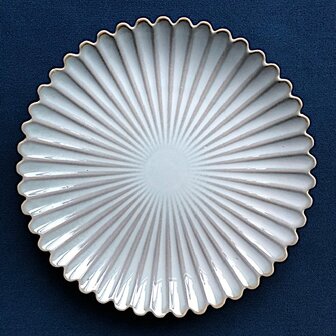 White Lotus plate 20 cm [RENTAL]