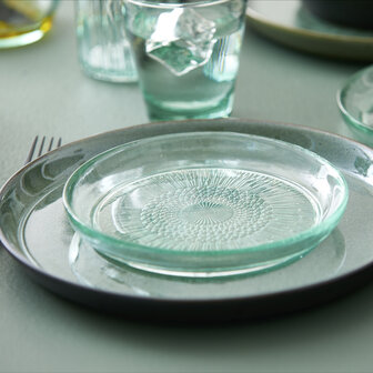Bitz Black/Green plate 27 cm