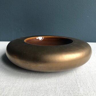 Donut bowl bronze 22 cm [RENTAL]