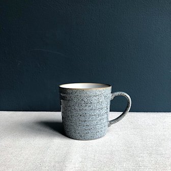Studio Grey  Ridged mug blue