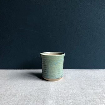KAVW mug green/white