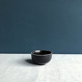 Ethnic bowl black 8 cm