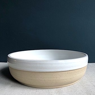 KAVW salad bowl white/cream 25 cm
