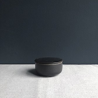 Black Ceres sugar pot