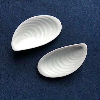 Mussel white 7cm