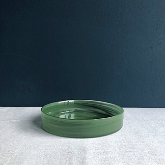 Twirl Green bowl 18 cm [SALE]