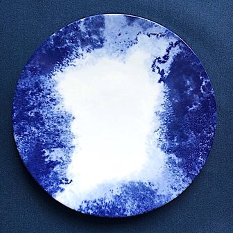 Blue Shades Aqua plate 23 cm