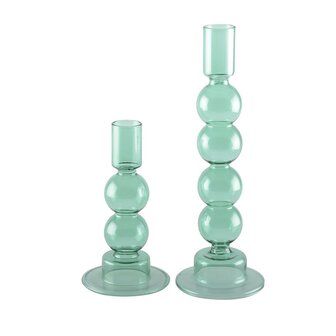 Kandelaar Bulles groen
