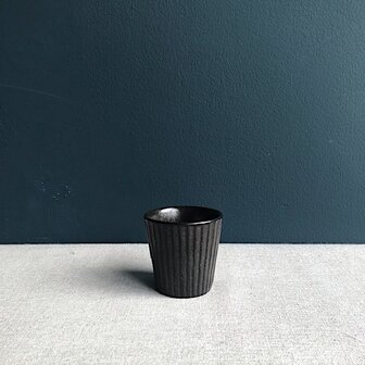 Aurora espresso cup black